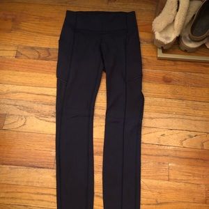 Lululemon fast and free nulux reflective leggings